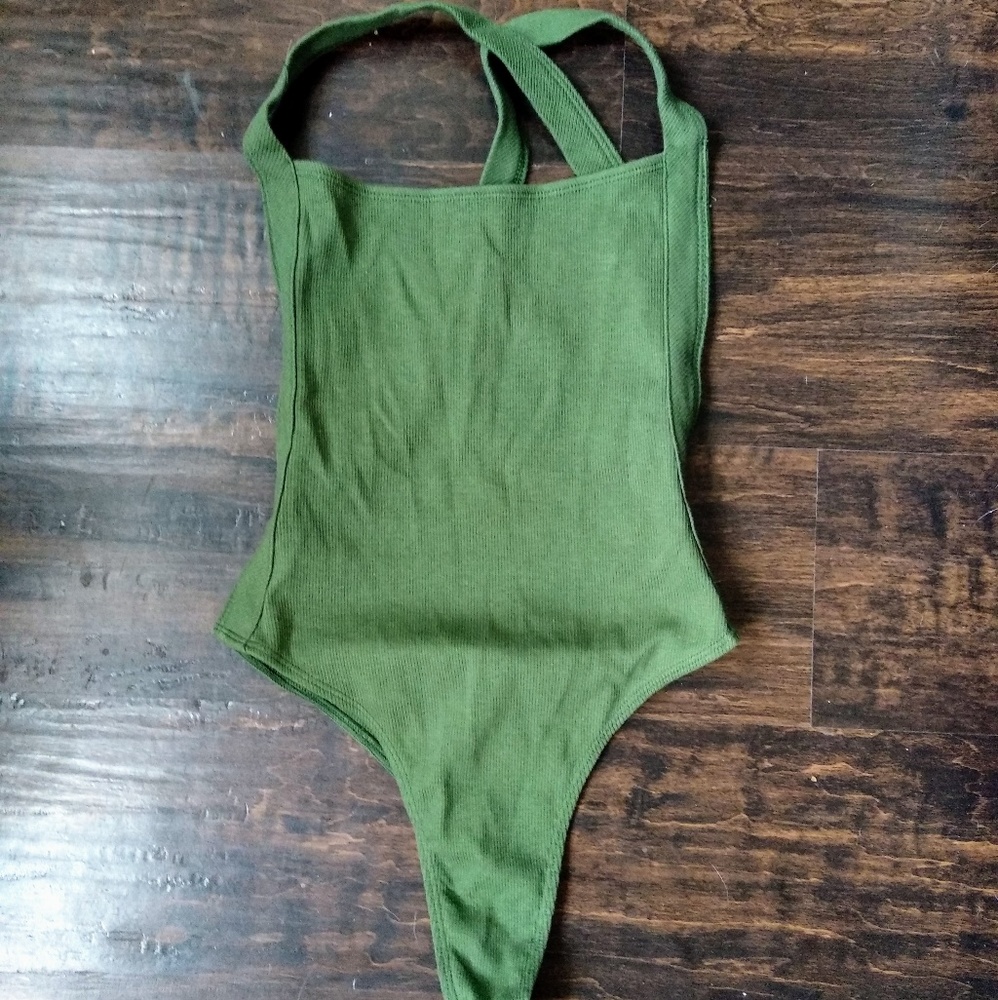 NWOT Cross Backed Bodysuit